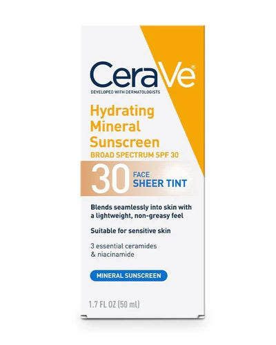 Hydrating Mineral Sunscreen SPF 30 Face Sheer Tint