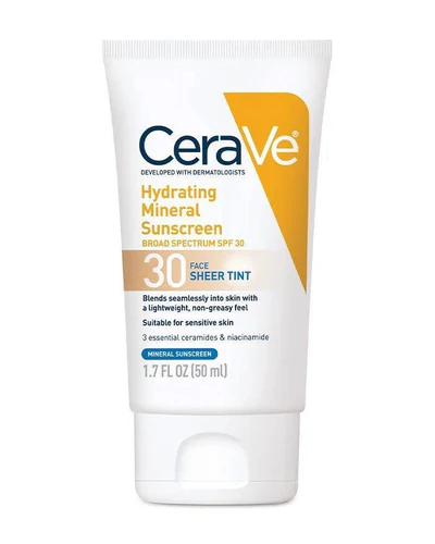 Hydrating Mineral Sunscreen SPF 30 Face Sheer Tint