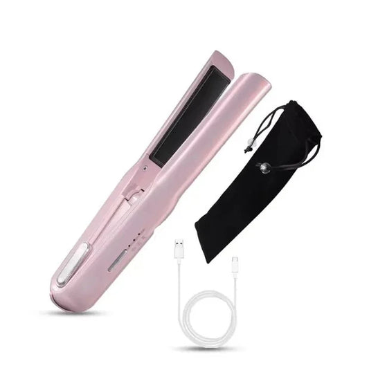 Mini Wireless Hair Straightener